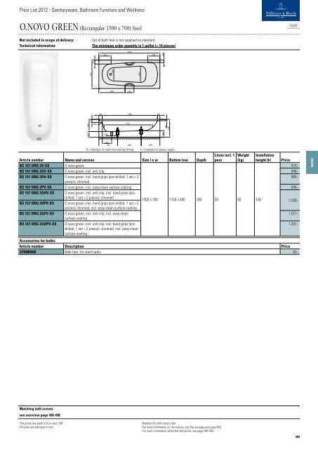 PRICELIST 2012 - anaga