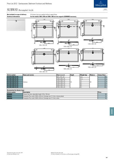 PRICELIST 2012 - anaga