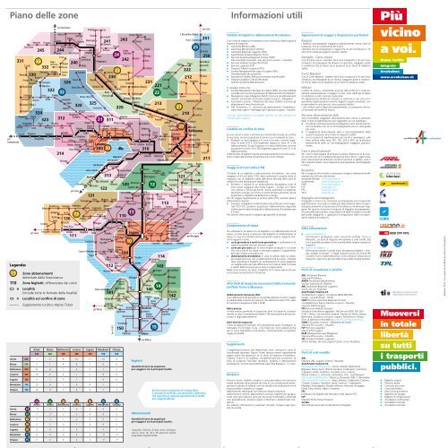 prospetto nuova tariffa integrata arcobaleno - Autolinea ...