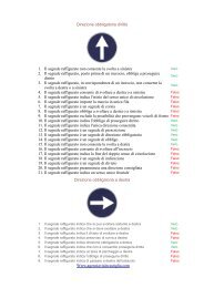 Segnali Complementari E Lavori