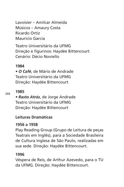 12083458 miolo Haydee.indd - Coleção Aplauso - Imprensa Oficial