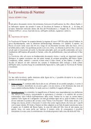 La Tavolozza di Narmer - Egittologia.net