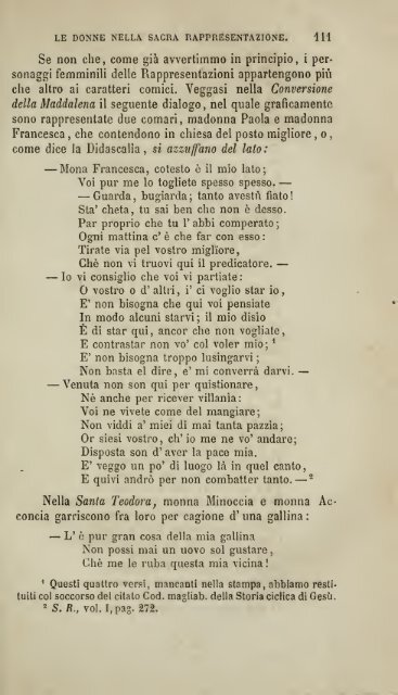 Origini del teatro in Italia, studj sulle sacre rappresentazioni seguiti ...