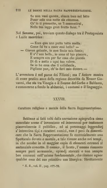 Origini del teatro in Italia, studj sulle sacre rappresentazioni seguiti ...