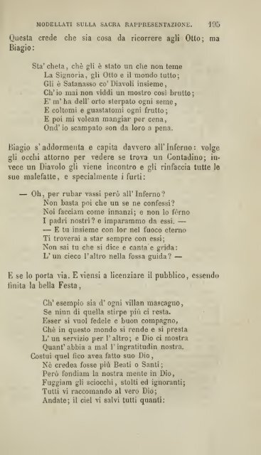 Origini del teatro in Italia, studj sulle sacre rappresentazioni seguiti ...