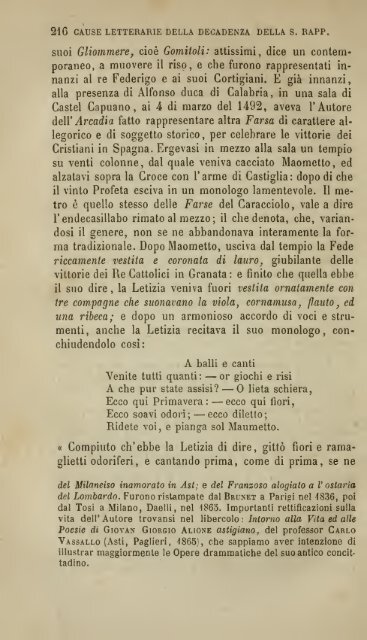 Origini del teatro in Italia, studj sulle sacre rappresentazioni seguiti ...