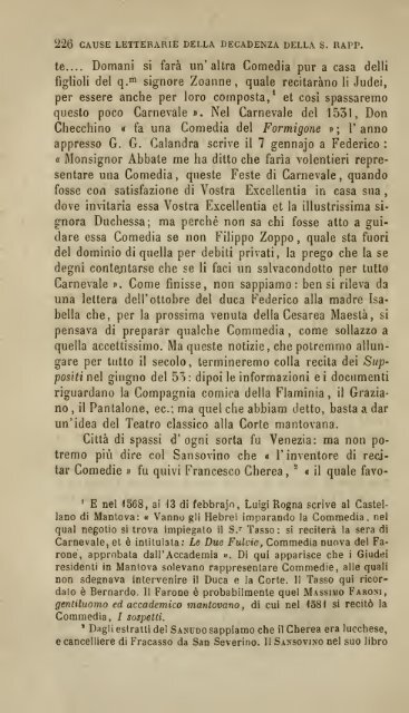 Origini del teatro in Italia, studj sulle sacre rappresentazioni seguiti ...