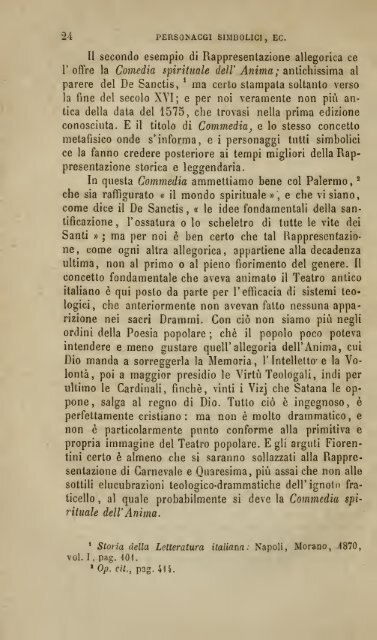 Origini del teatro in Italia, studj sulle sacre rappresentazioni seguiti ...