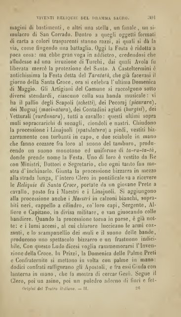 Origini del teatro in Italia, studj sulle sacre rappresentazioni seguiti ...