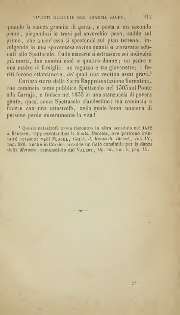 Origini del teatro in Italia, studj sulle sacre rappresentazioni seguiti ...