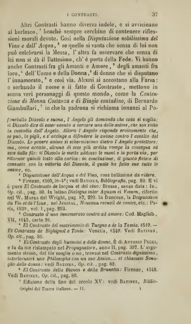 Origini del teatro in Italia, studj sulle sacre rappresentazioni seguiti ...