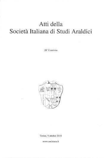 Tiberto Brandolini. La damnatio memoriae di uno stemma, 28 (2010)