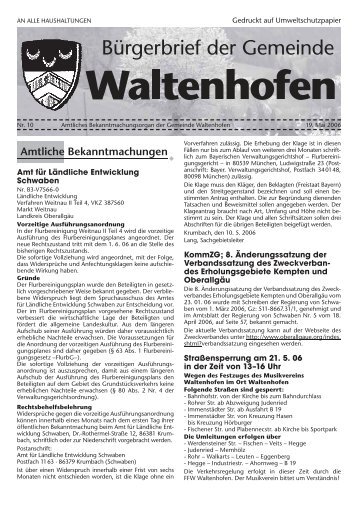 Bürgerbrief 2006/10 (651 Kb) (0 bytes) - Waltenhofen