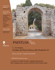 Contributo Paestum Mura - Università degli Studi di Salerno