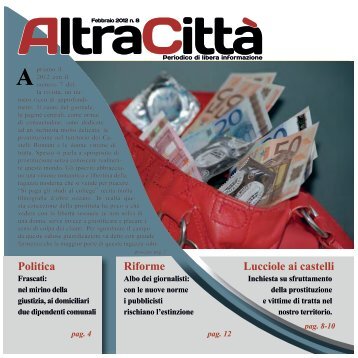 Febbraio - AltraCittà - Periodico di libera informazione