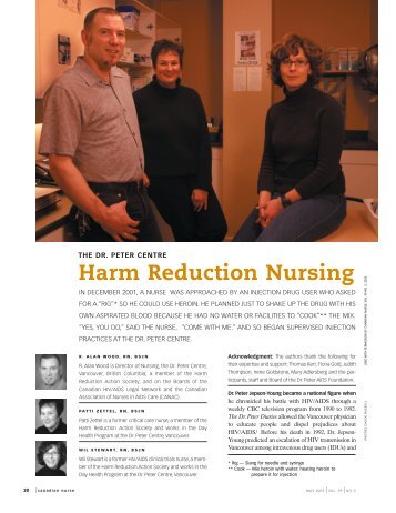 Harm Reduction Nursing