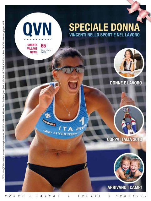 QVN nr. 65 MARZO GIUGNO 2013 - Quanta Sport Village