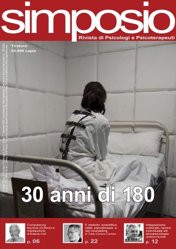 Rivista di Psicologi e Psicoterapeuti - Movimento Psicologi ...