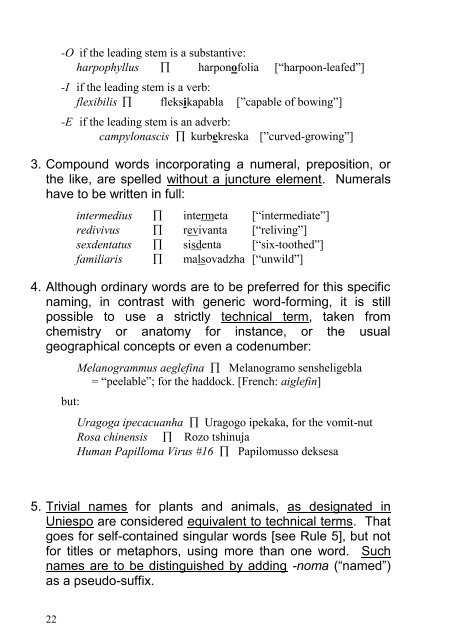 the TRIMERAL SYSTEM in BIOLOGICAL TAXONOMY - universala ...