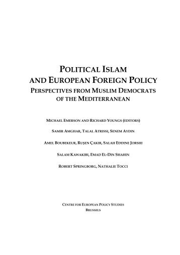 Political Islam and European Foreign Policy