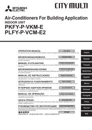 PKFY-P·VKM-E PLFY-P·VCM-E2 - Climatizzazione