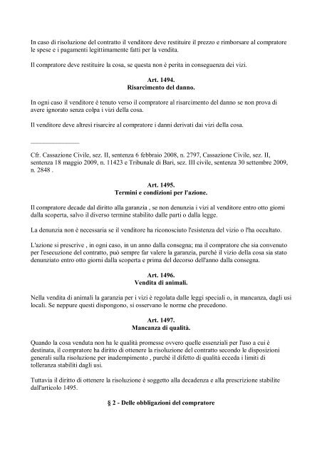 Codice civile (Regio Decreto 16 marzo 1942, n. 262) Libro ... - Ficiesse