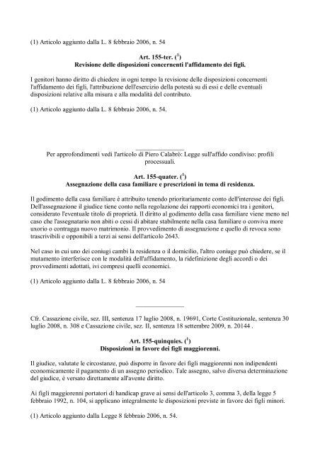 Codice civile (Regio Decreto 16 marzo 1942, n. 262) Libro ... - Ficiesse