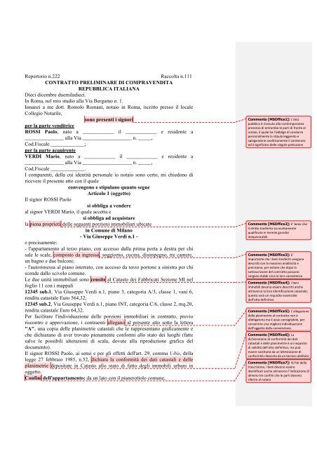 avviso di rettifica e liquidazione compravendita immobile LETTERA- REVOCA PROPOSTA DI ACQUISTO