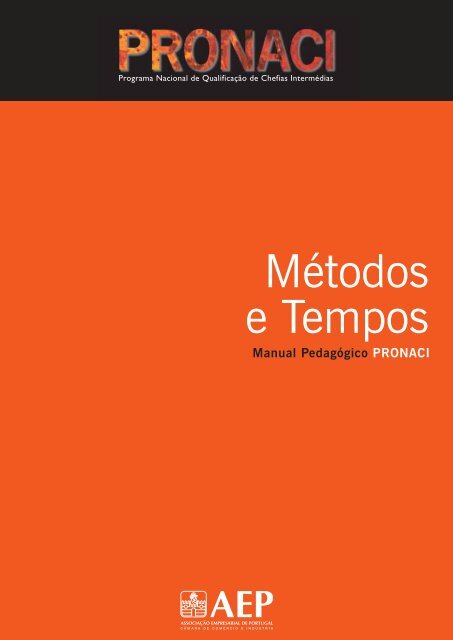 Metodos e Tempos.pdf - Programa de Formação PME - AEP