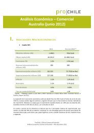 Análisis Económico – Comercial Australia (junio 2012) - ProChile