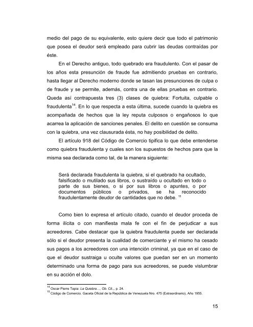 universidad central de venezuela facultad de ciencias jurídicas y ...