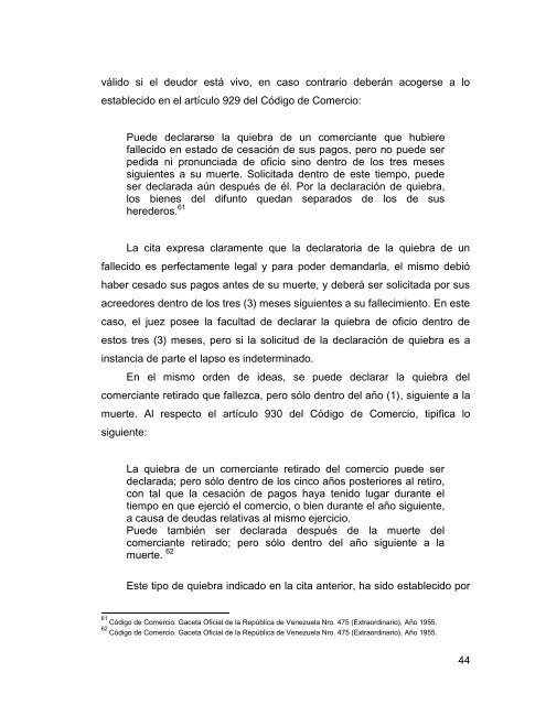 universidad central de venezuela facultad de ciencias jurídicas y ...