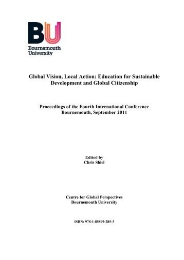 Global Vision, Local Action - Bournemouth University Research Online