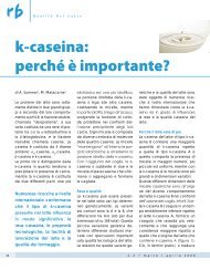 k-caseina: perché è importante? - Test-Kappa