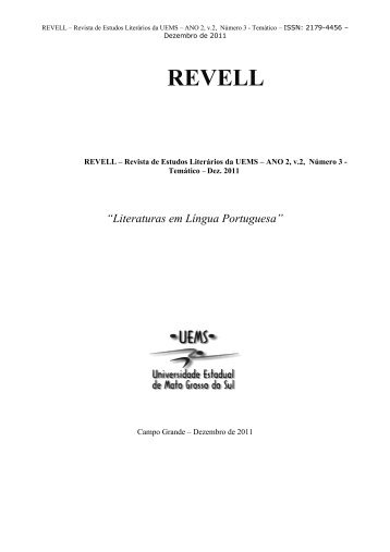REVELL ANO 2 V2 Número 3 Temático Dez 2011 - Universidade ...