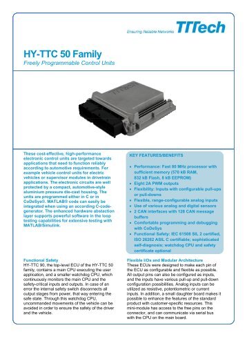 HY-TTC 50 Family - TTTech