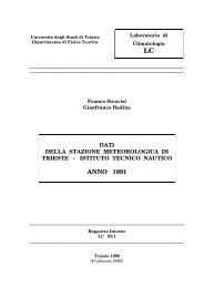 Annuario ITN 1991 - Dip. Scienze della Terra - Università degli Studi ...