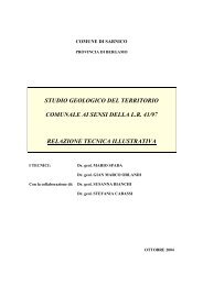 Relazione - Comune di Sarnico