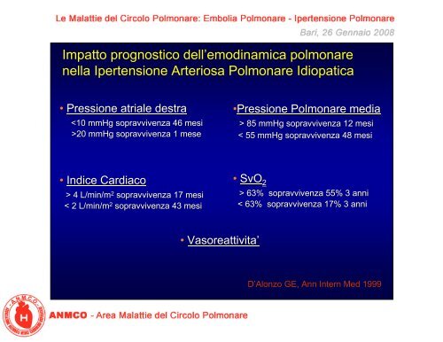 Il cateterismo cardiaco ed i test di reattività vascolare - Anmco