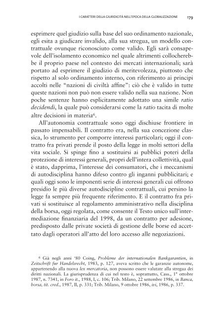 Diritto, politica e realtà sociale nell'epoca della globalizzazione