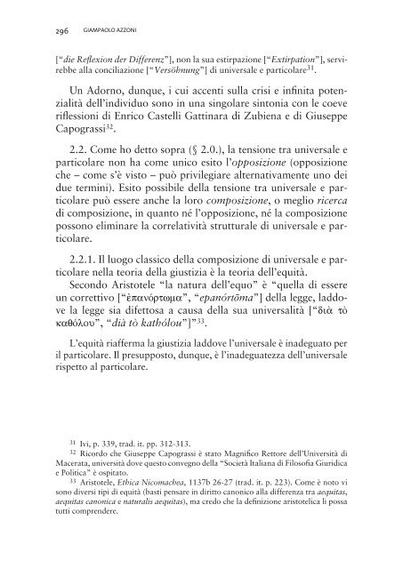 Diritto, politica e realtà sociale nell'epoca della globalizzazione