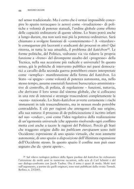 Diritto, politica e realtà sociale nell'epoca della globalizzazione