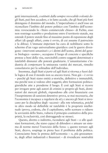 Diritto, politica e realtà sociale nell'epoca della globalizzazione