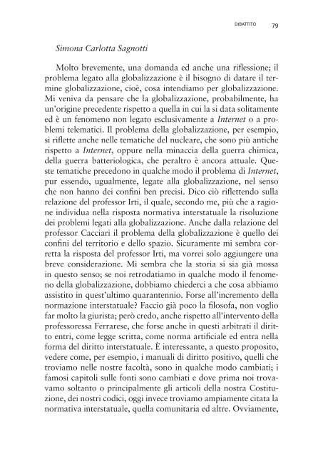 Diritto, politica e realtà sociale nell'epoca della globalizzazione