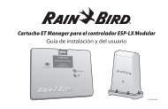 Cartucho ET Manager para el controlador ESP-LX Modular - Rain Bird