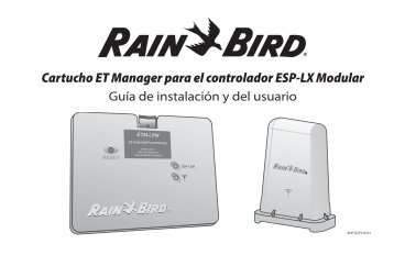 Cartucho ET Manager para el controlador ESP-LX Modular - Rain Bird