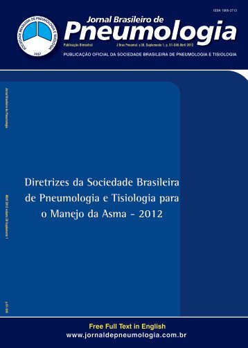 Diretrizes da Sociedade Brasileira de Pneumologia e Tisiologia ...