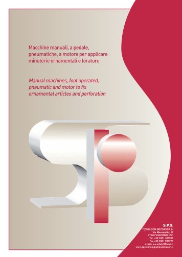 Mod. 2004.PNA - SPS TECNOLOGIA MECCANICA Srl