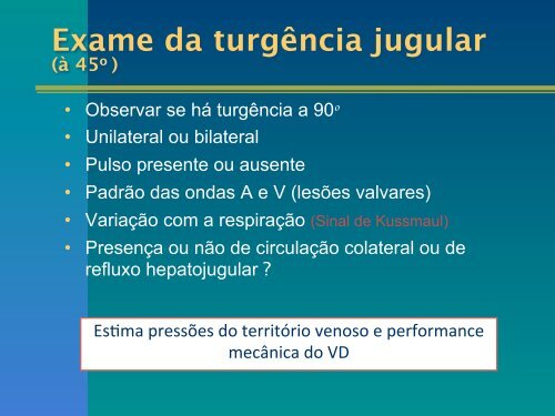 Exame clínico do aparelho cardiovascular - UFF