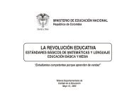 Estándares matemática y lenguaje - Colombia Aprende